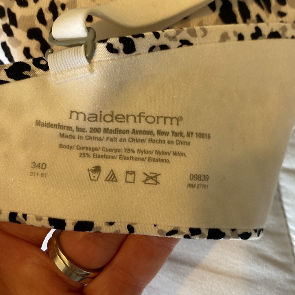 Leopard Print Bra - Picture 2 of 2